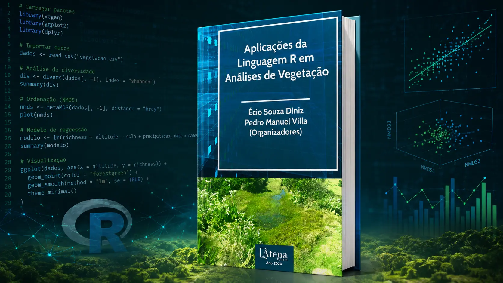 imagem do livro gratuito com analises em R