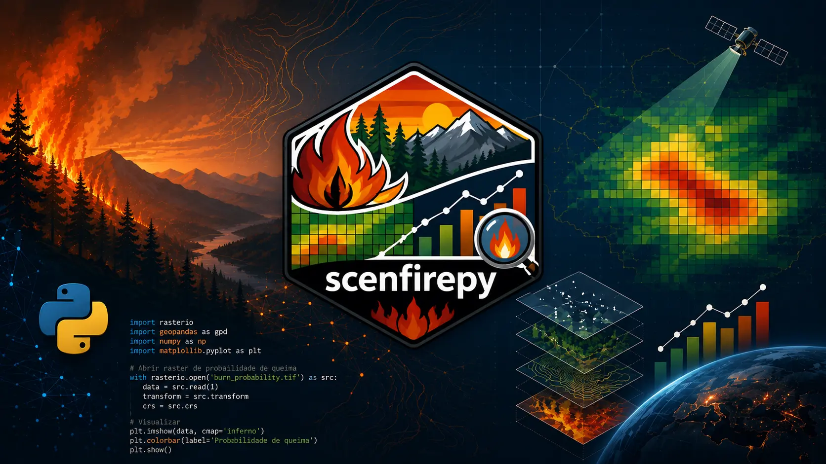 ilustração representando o scenfirepy